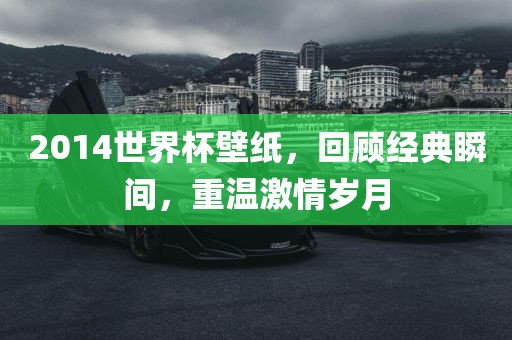 2014世界杯壁纸，回顾经典瞬间，重温激情岁月