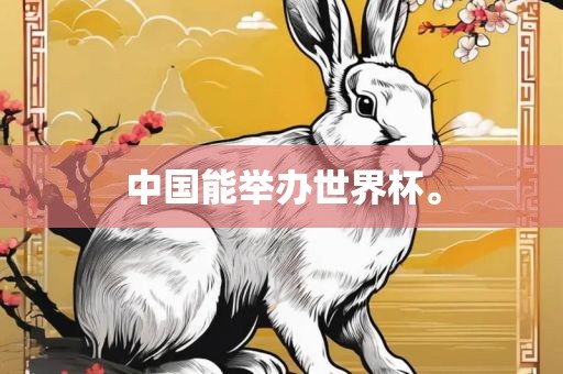 中国能举办世界杯。