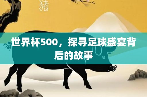 世界漯河市盈旭机械设备有限公司杯500，探寻足球盛宴背后的故事