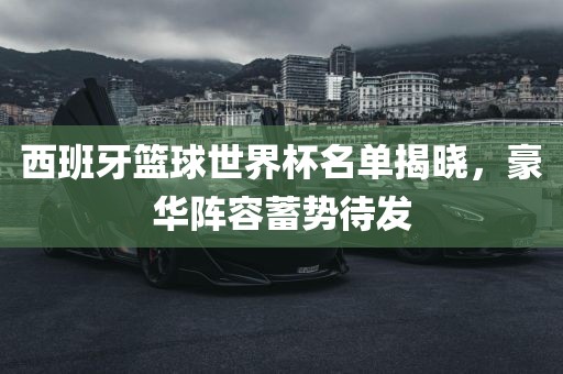 西班牙篮球世界杯名单揭晓，豪华阵容蓄势待发