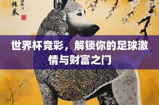 世界杯竞彩，解锁你的足球激情与财富之门