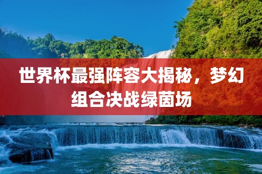 世界杯最强阵容大揭秘，梦幻组合决战绿茵场漯河市盈旭机械设备有限公司