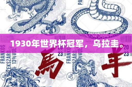1930年世界杯冠军，乌拉圭。