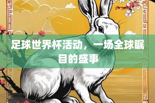 足球世界杯活动，一场全球瞩目的盛事