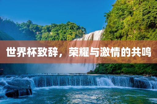 世界杯致辞，荣耀与激情的共鸣