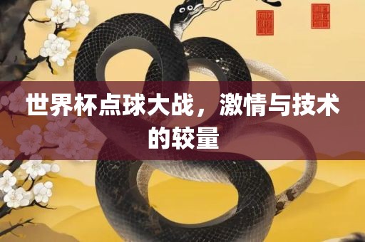 世界杯点球大战，激情与技术的较量