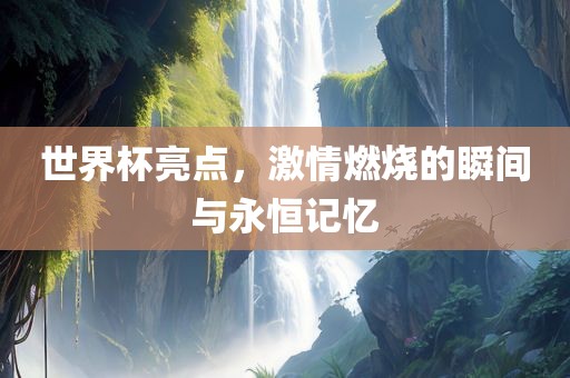 世界杯亮点，激情燃烧的瞬间与永恒记忆