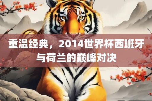 重温经典，2014世界杯西班牙与荷兰的巅峰对决