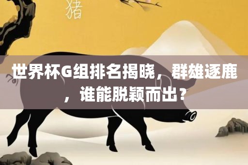 世界杯G组排名揭晓，群雄逐鹿，谁能脱颖而出？