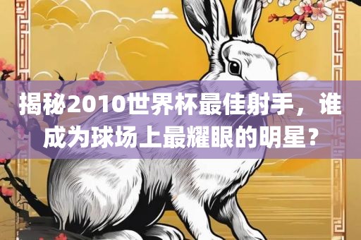 揭秘2010世界杯最佳射手，谁成为球场上最耀眼的明星？