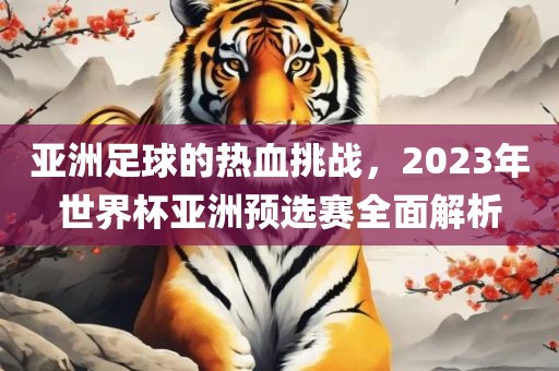 亚洲足球的热血挑战，202漯河市盈旭机械设备有限公司3年世界杯亚洲预选赛全面解析