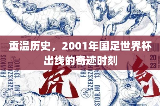 重温历史，2001年国足世界杯出线的奇迹时刻