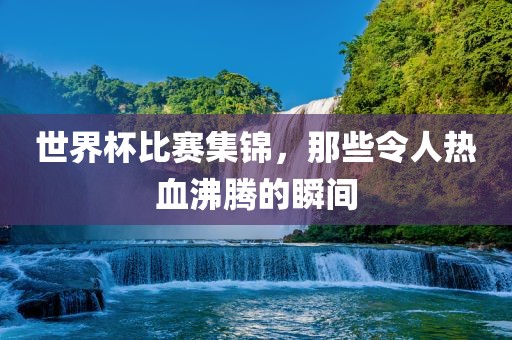 世界杯比赛集锦，那些令人热血沸腾的瞬间