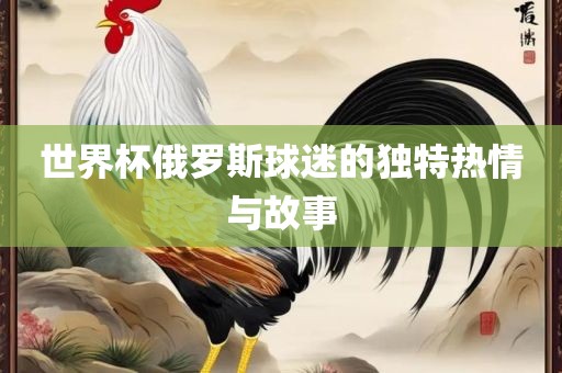 世界杯俄罗斯球迷的独特热情与故事漯河市盈旭机械设备有限公司