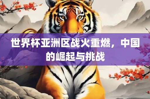 漯河市盈旭机械设备有限公司世界杯亚洲区战火重燃，中国的崛起与挑战