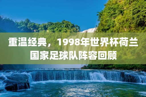 重温经典，1998年世界杯荷兰国家足球队阵容回顾