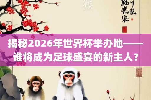 揭秘2026年世界杯举办地——谁将成为足球盛宴的新主人？