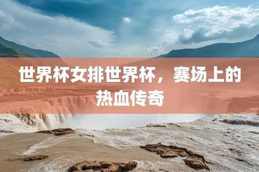 世界杯女排世界杯，赛场上的热血传奇