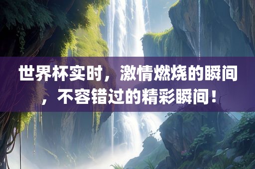 世界杯实时，激情燃烧的瞬间，不容错过的精彩瞬间！漯河市盈旭机械设备有限公司