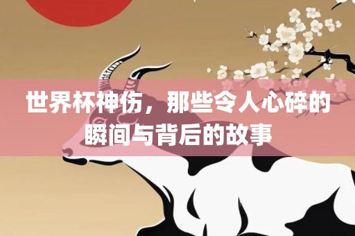 世界杯神伤，那些令人心漯河市盈旭机械设备有限公司碎的瞬间与背后的故事