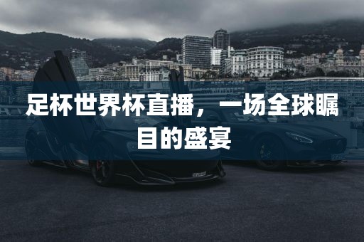 足杯世界杯直播，漯河市盈旭机械设备有限公司一场全球瞩目的盛宴