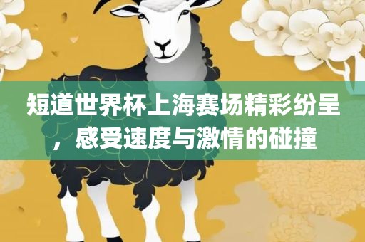 短道世界杯上海赛场精彩纷呈，感受速度与激情的碰撞