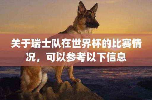 关于瑞士队在世界杯的比赛情况，可以参考以下信息漯河市盈旭机械设备有限公司