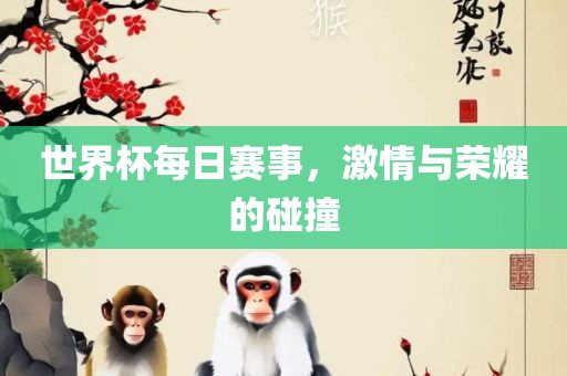 世界杯每日赛事，激情与荣耀的碰撞