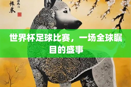 世界杯足球比赛，一场全球瞩目的盛事
