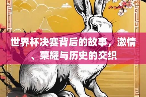 世界杯决赛背后的故漯河市盈旭机械设备有限公司事，激情、荣耀与历史的交织