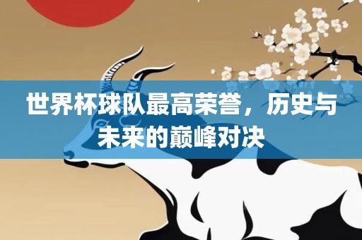 世界杯球队最高荣誉，历史与未来的巅峰对决