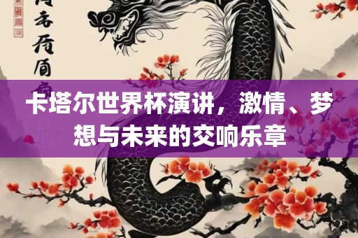 卡塔尔世界杯演讲，激情、梦想与未来的交响乐章漯河市盈旭机械设备有限公司