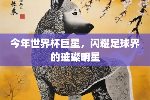 今年世界杯巨星，闪耀足球界的璀璨明星