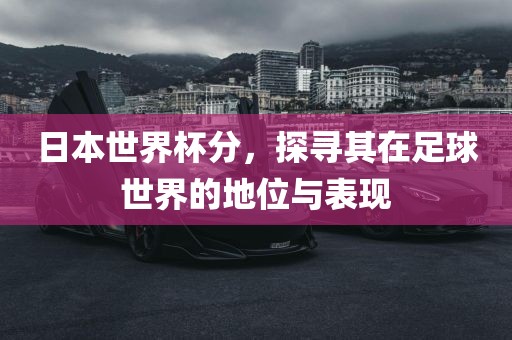 日本世界杯分，探寻其在足球世界的地位与表现